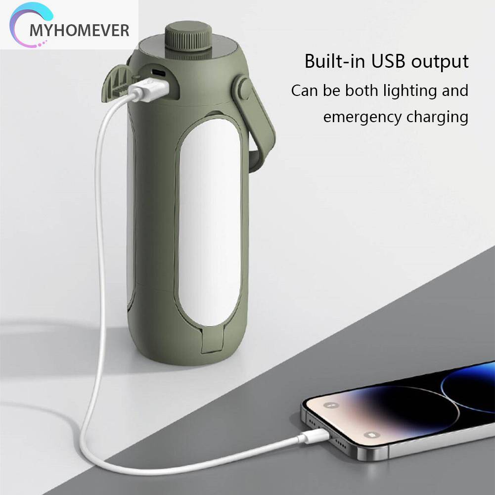 Đèn Cắm Trại 10000mAh Kèm Cáp Sạc