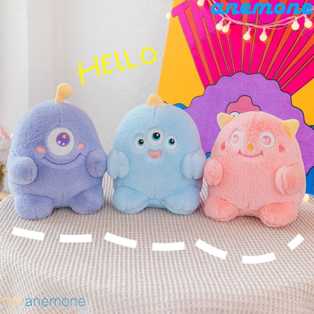 ANEMONE Gối Nhồi Bông Mềm Mại Hình Đôi Mắt To Trang Trí Nhà Cửa