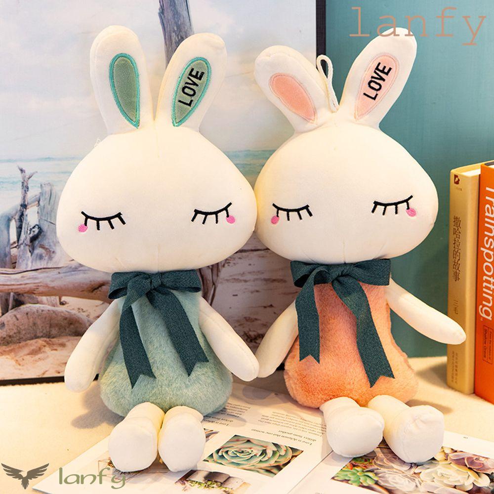 LANFY Đồ chơi nhồi bông Hình Thỏ Dễ Thương Cho Bé