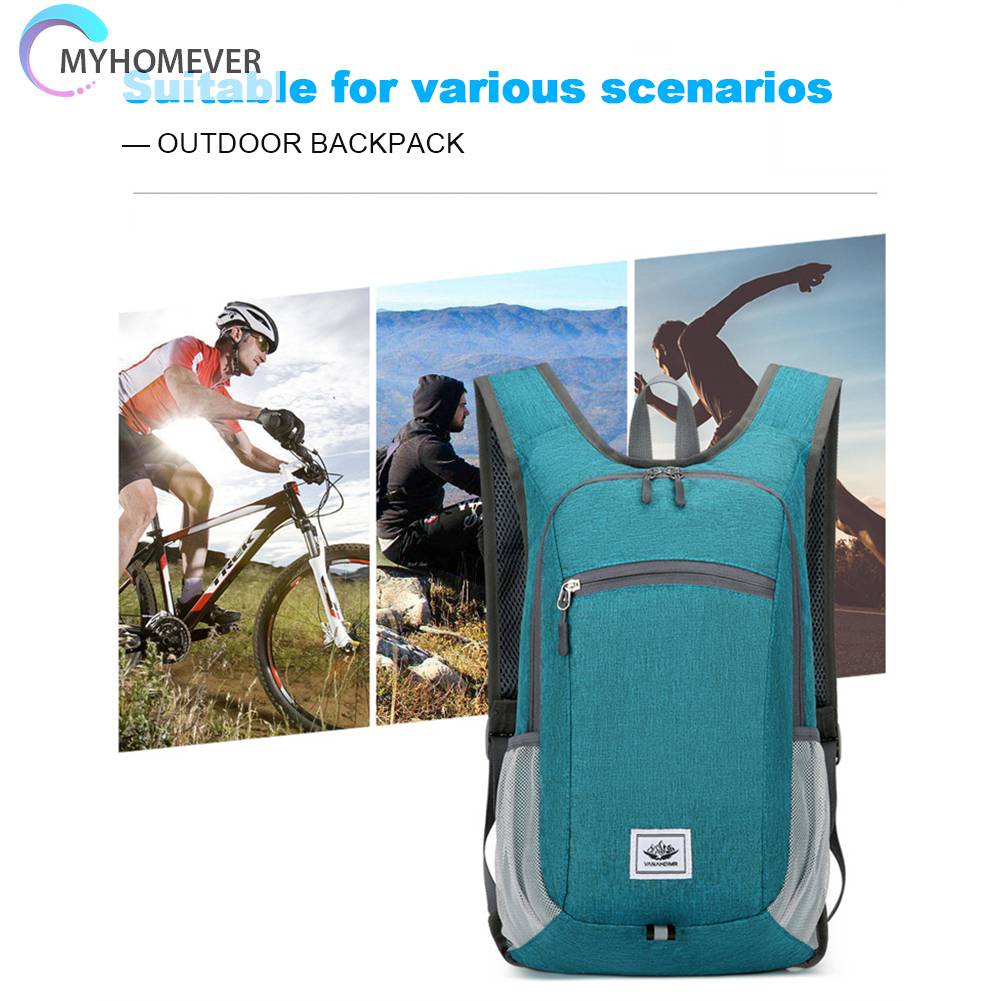 Ba Lô Đựng Nước Thể Thao / Câu Cá / Leo Núi Có Thể Gấp Gọn Tiện Lợi