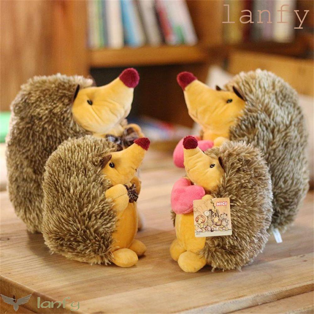 LANFY Đồ chơi nhồi bông Hình Nhím Dễ Thương 18cm 25cm