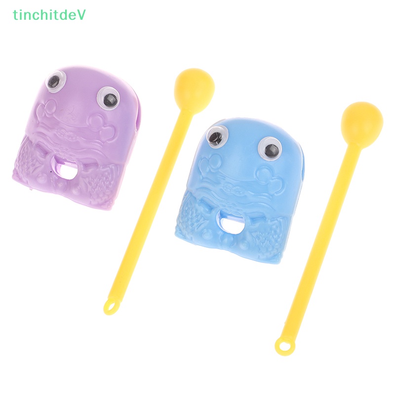 [TinchitdeV] Set 2 Tượng Ếch Đánh Đập Cá Phát Sáng Giảm Căng Thẳng Trang Trí Màu Sắc Ngẫu Nhiên Dành Cho Trẻ Em [Mới]