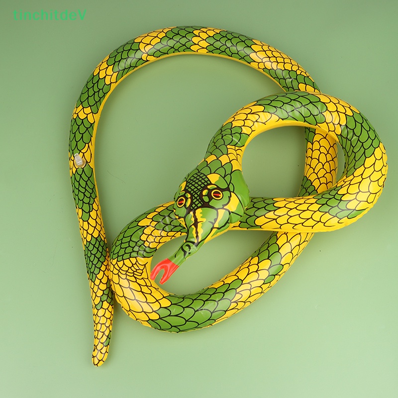 [TinchitdeV] Đồ Chơi Rắn Giả Bơm Hơi Vui Nhộn Cho Bé