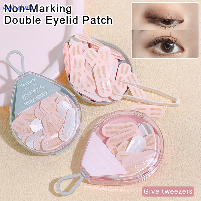 Bộ 300 Miếng Dán Kích Mí Lưới Tự Nhiên Thoáng Khí Không Để Lại Dấu Vết