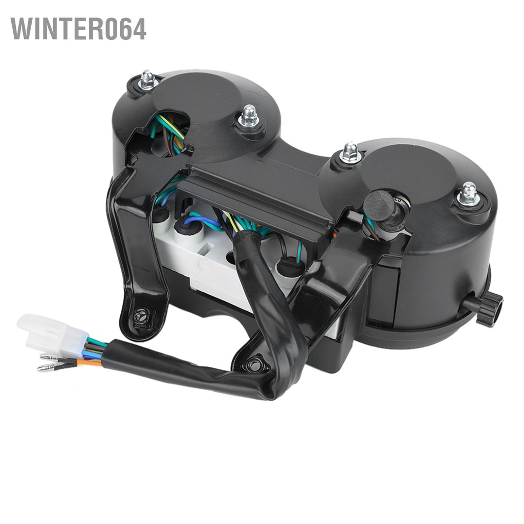 Winter064 Dụng Cụ Xe Máy Màn Hình Hiển Thị Kỹ Thuật Số Đo Tốc Độ Đồng Hồ Phù Hợp Cho YBR 125