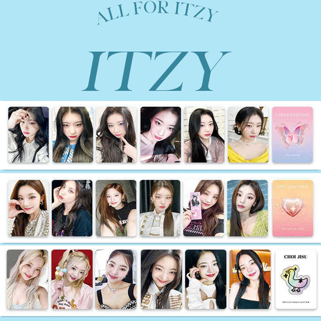 Set 6 Tấm Ảnh Lomo Card ITZY COMEBACK Của Ca Sĩ Yua LIA Ryuk CHAERYOUNG YEJI