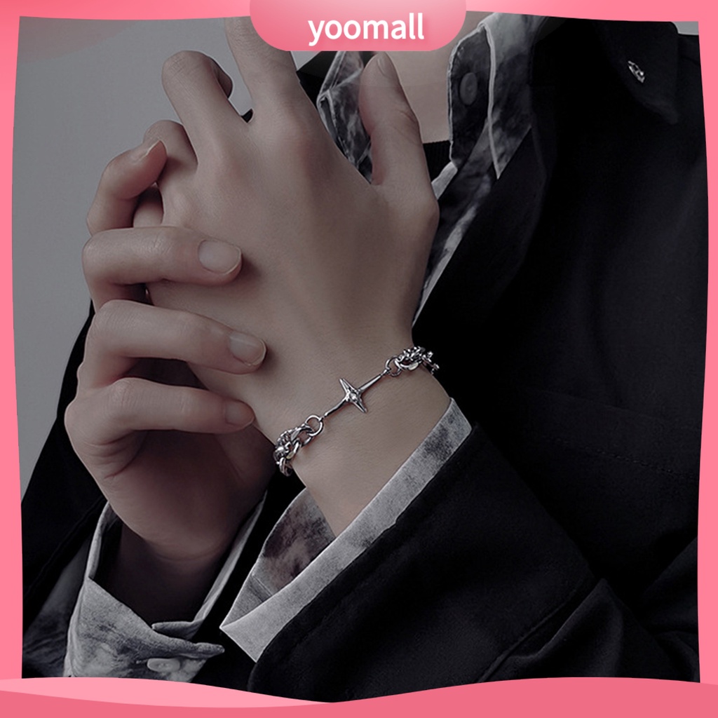 [YM] Vòng Tay Trang Sức Nhiều Lớp Mạ Điện Lâu Trôi Độ Bóng Cao Không Phai Màu Trang Trí Ngôi Sao