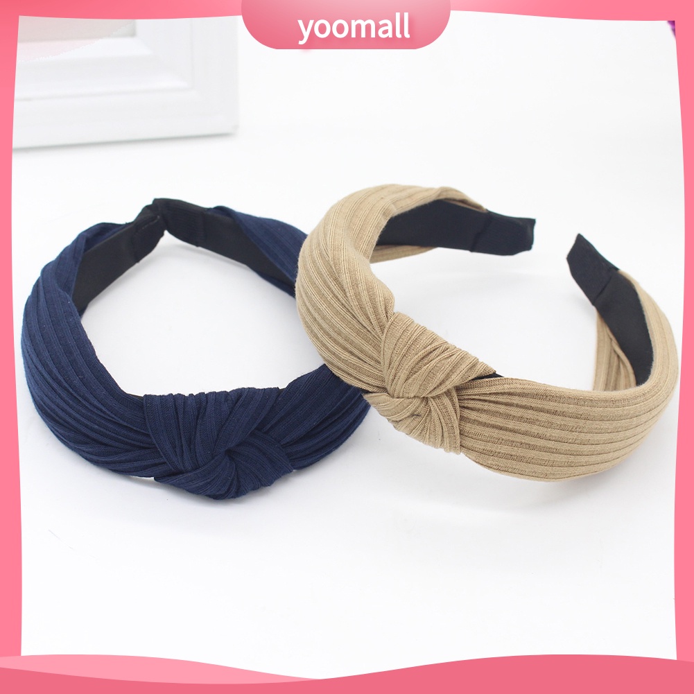 Cài Tóc Vải Mềm Thắt Nơ Xoắn Dành Cho Nữ