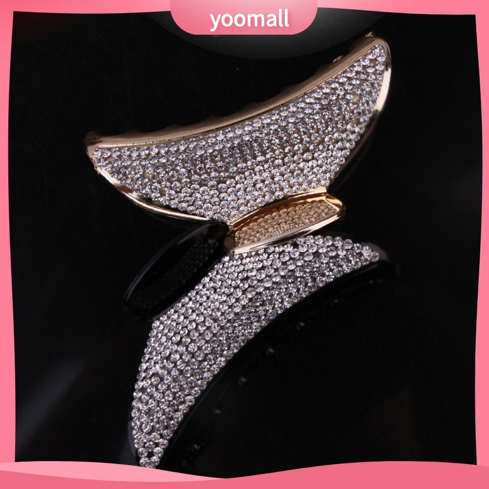 Kẹp Tóc Càng Cua Đính Đá Kim Cương Giả Toàn Diện Cho Nữ