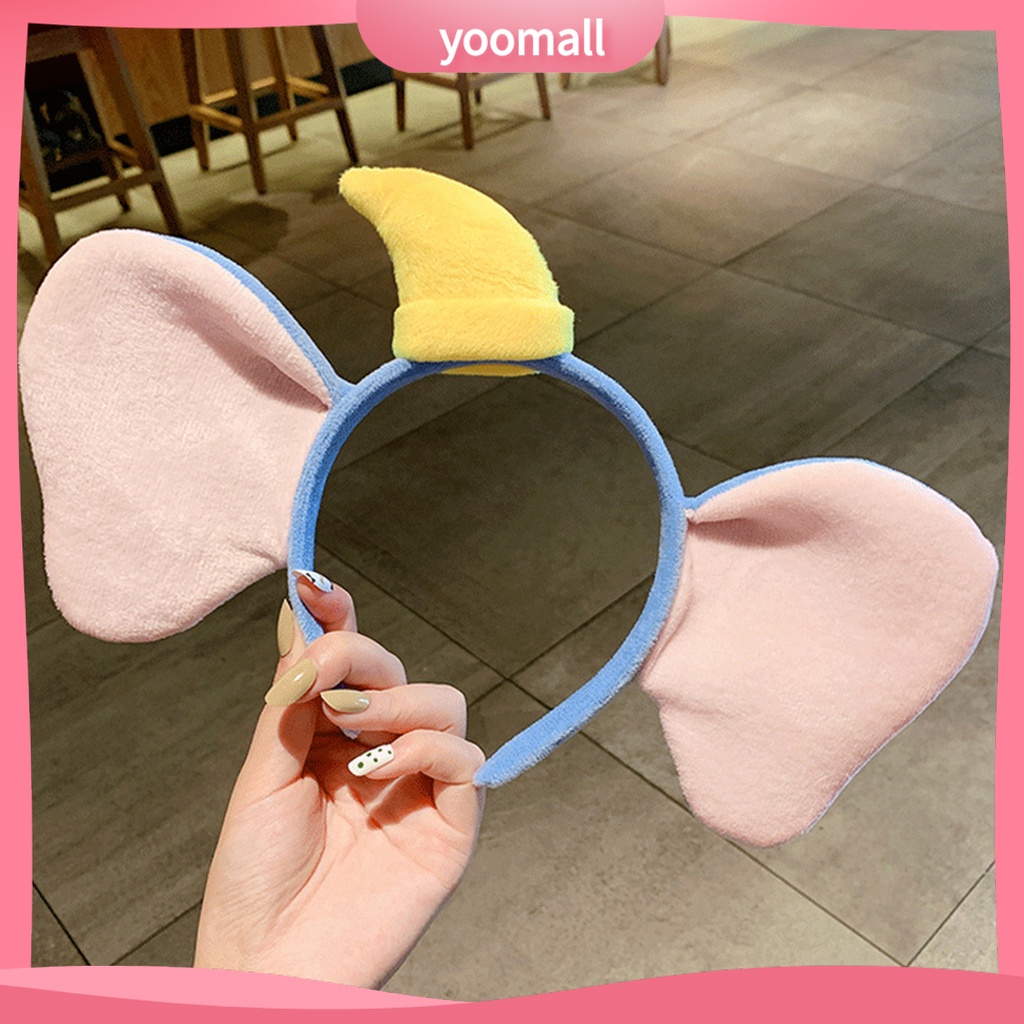 Băng Đô Tai Voi Dễ Thương Dùng Rửa Mặt / Trang Điểm