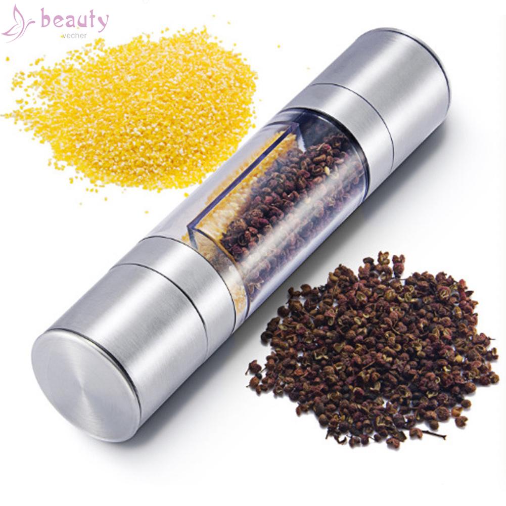Dụng Cụ Xay Tiêu / Muối Biển Bằng Thép Không Gỉ
