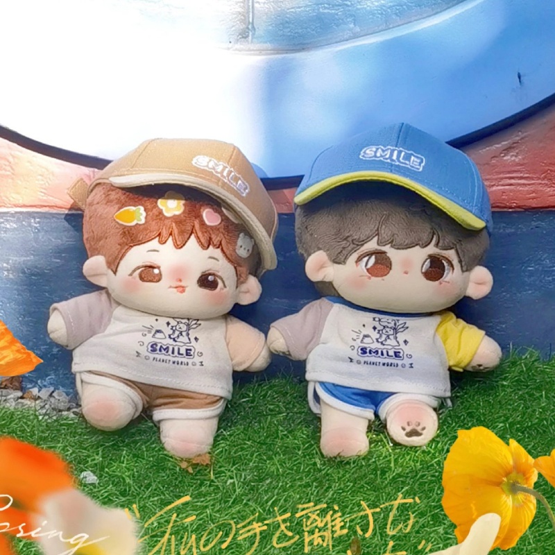 Bộ Quần Áo Thể Thao Cotton Mùa Hè Cho Búp Bê 20cm