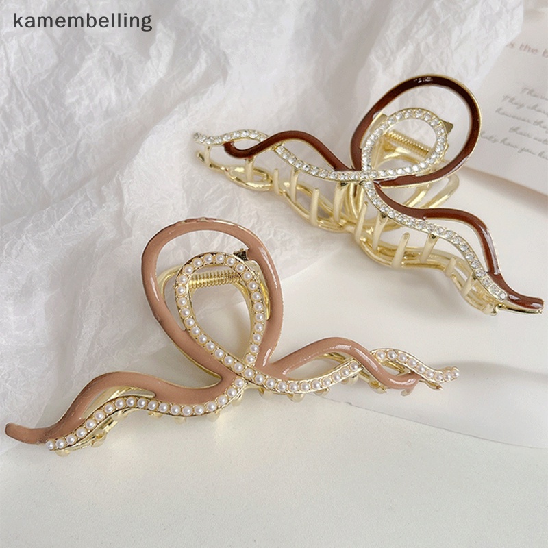 Kẹp Tóc Kim Loại Thời Trang Thanh Lịch Cho Nữ