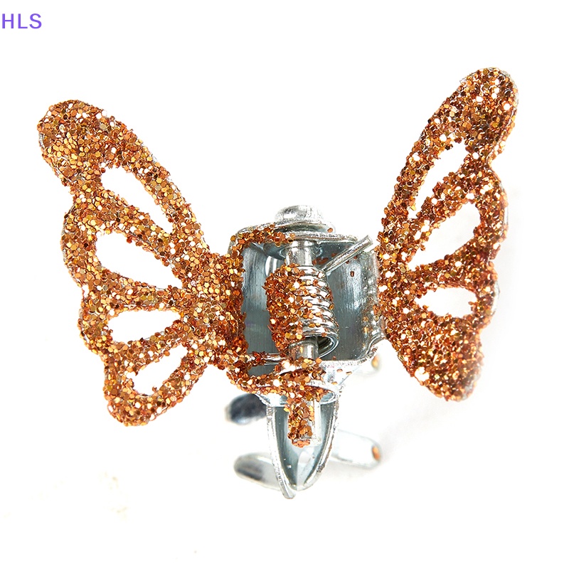 Set 2 Kẹp Tóc Càng Cua Nhỏ Hình Bướm Dễ Thương Thời Trang Cho Nữ