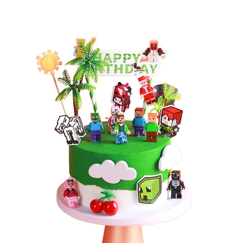 Bộ Đồ Chơi Lắp Ráp Minecraft 8 Mẫu Khác Nhau Cho Bé