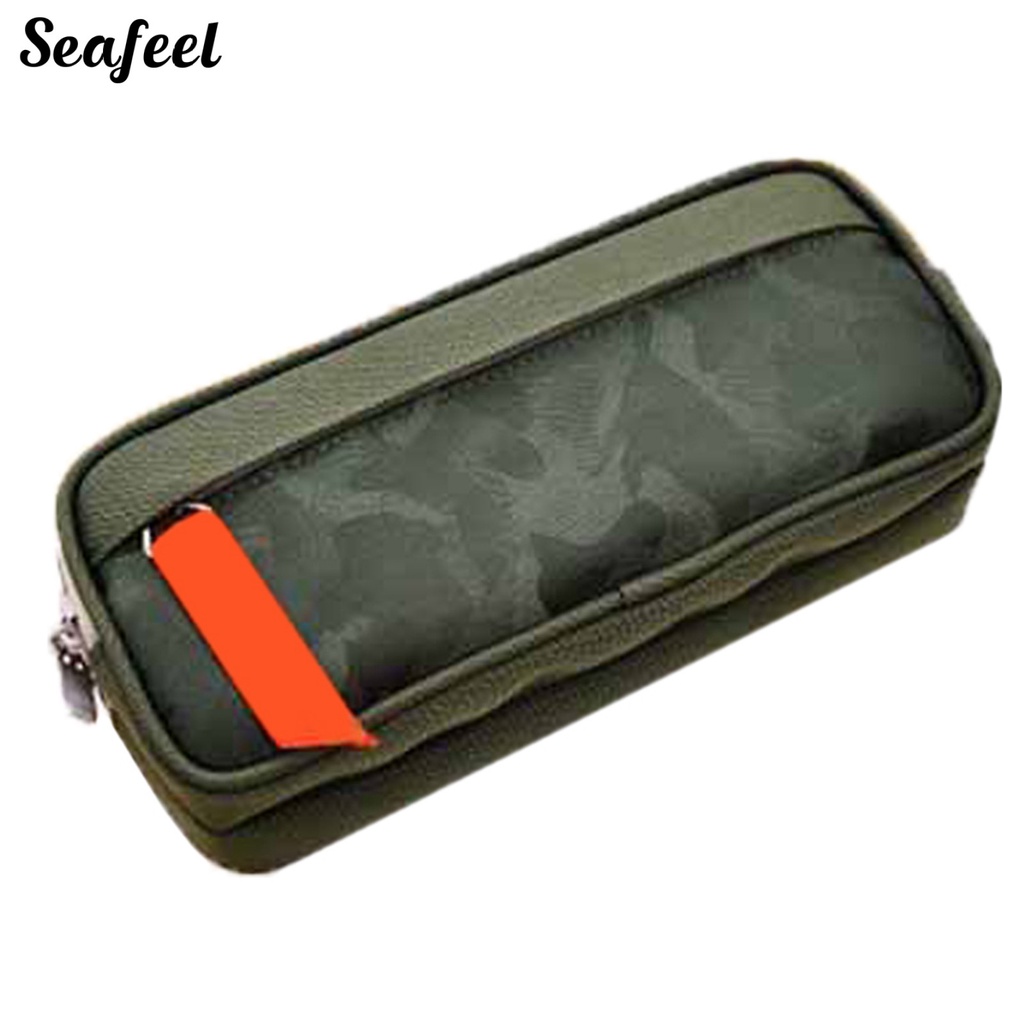 Túi Đựng Bút Nhiều Ngăn Cỡ Lớn Có Khóa Kéo Tiện Lợi Dành Cho Học Sinh