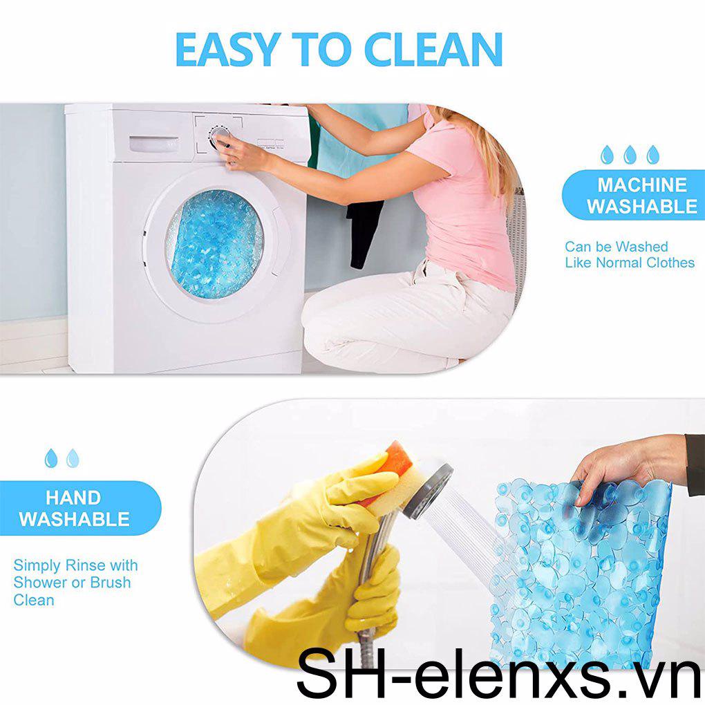 Thảm Lót Sàn Nhà Tắm Bằng Đá Cuội Thân Thiện Với Môi Trường Chống Trượt Và Chặn Nước