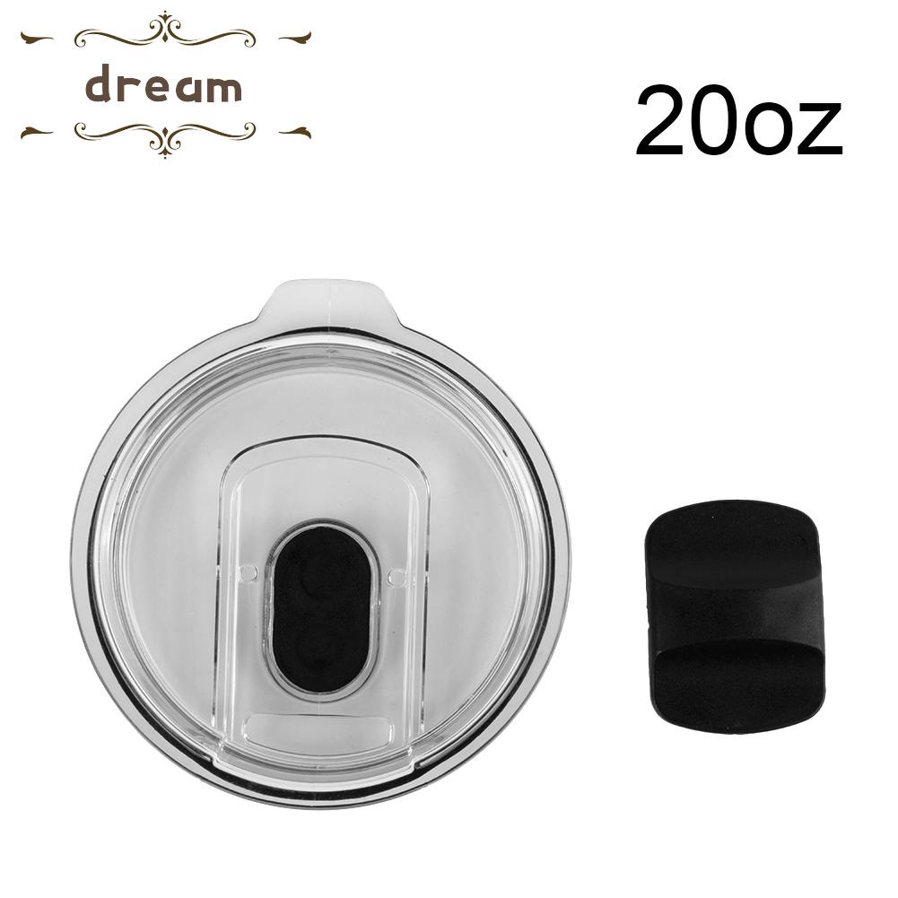 【DREAMLIFE】Lid Slider Lid 20oz/30oz Durable For Vacuum Tumbler Cup PP Material Safe