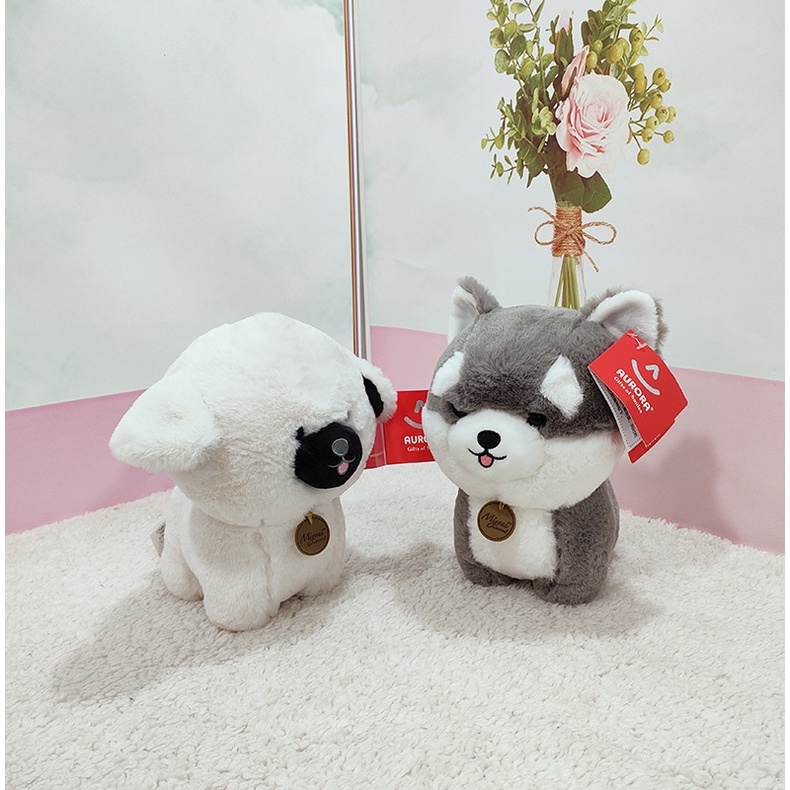 ⚡Tất Cả Các Loại Đồ⚡ Chú Chó husky Nhồi Bông Dễ Thương Dùng Làm Quà Tặng Sinh Nhật 230805