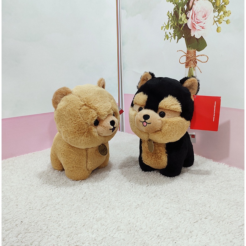 ⚡Tất Cả Các Loại Đồ⚡ Chú Chó husky Nhồi Bông Dễ Thương Dùng Làm Quà Tặng Sinh Nhật 230805