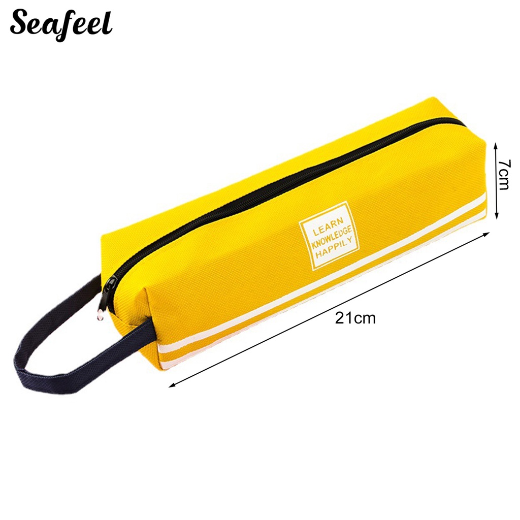 Túi Đựng Bút Chì Sức Chứa Lớn Có Khóa Kéo Sành Điệu