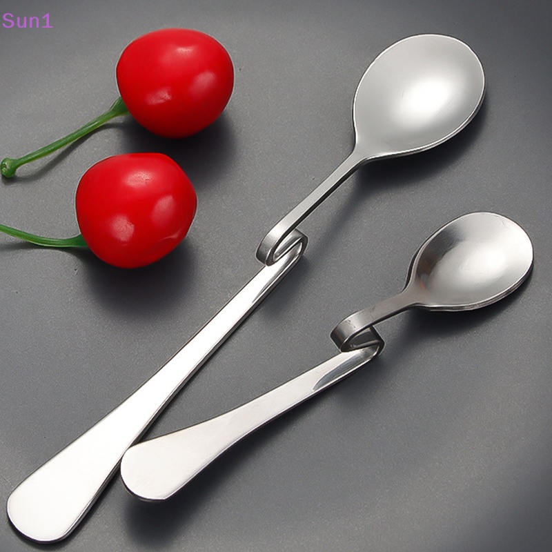 Sun1 &gt; Bộ Muỗng Nĩa Lớn Bằng Thép Không Gỉ Ăn Mì Pasta Công Cộng Mỹ Cho Nhà Hàng