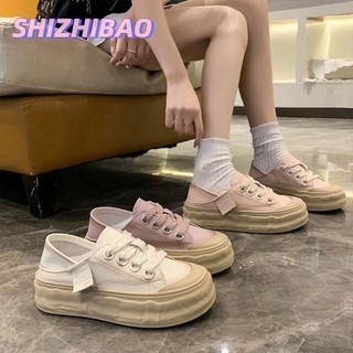 Giày lười da đế dày thời trang dành cho nữ