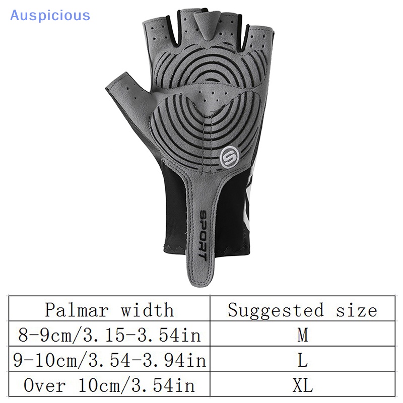 1 Đôi Găng Tay Xe Đạp Nửa Ngón Chống Trượt