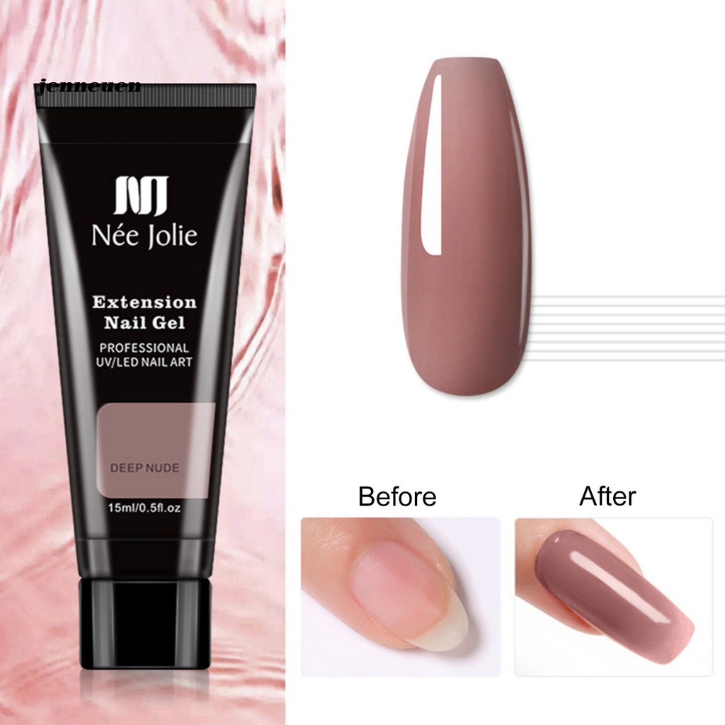 Gel UV Nối Dài Móng Tay Không Gây Kích Ứng 15ml