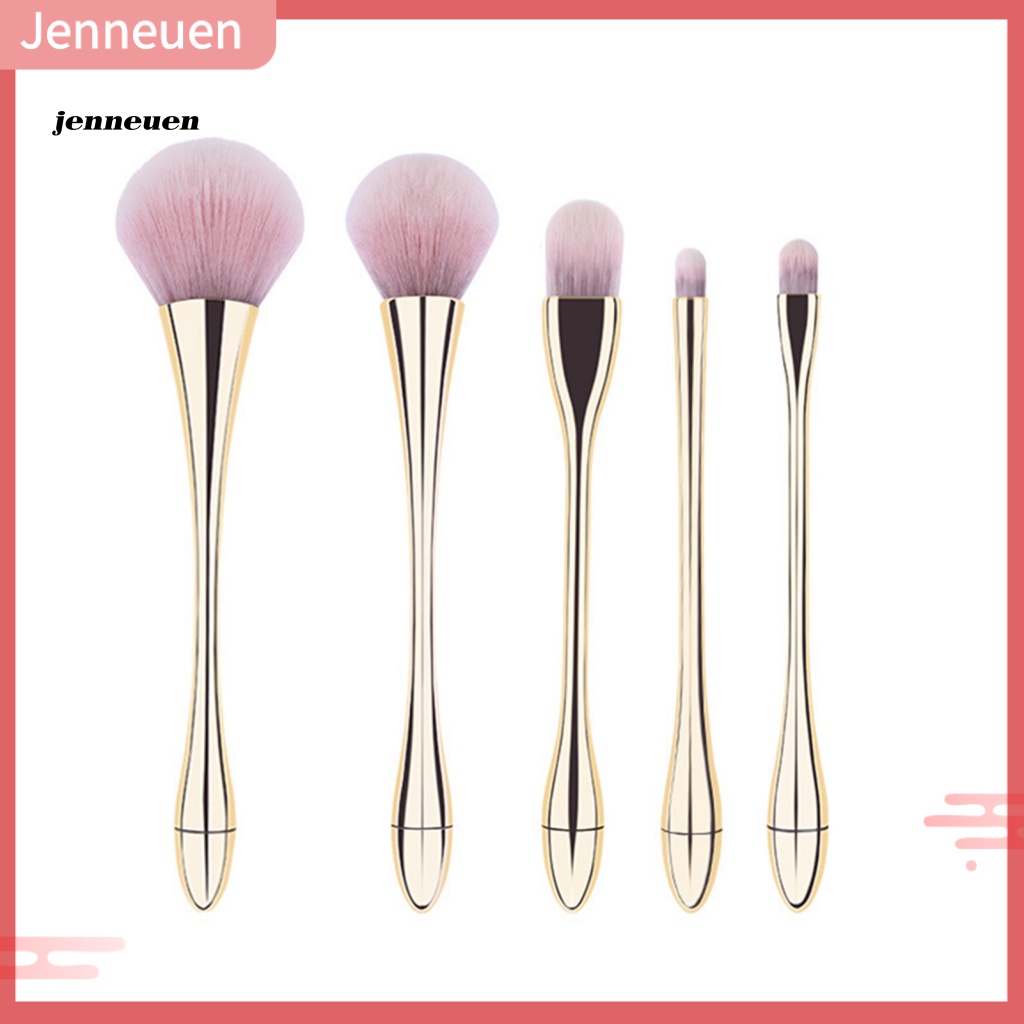 Set 5 Cọ Trang Điểm Làm Đẹp Thiết Kế Eo Cọ Mềm Mại Tiện Dụng