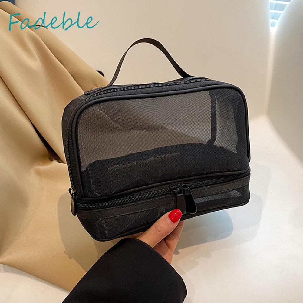 Túi Lưới Nylon Đựng Mỹ Phẩm Tiết Kiệm Không Gian Tiện Dụng Cho Gia Đình / Văn Phòng