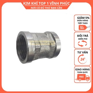 MĂNG SÔNG/ NỐI 2 ĐẦU REN TRONG PHI 21/ D15 INOX 304- ĐỘ BỀN CAO