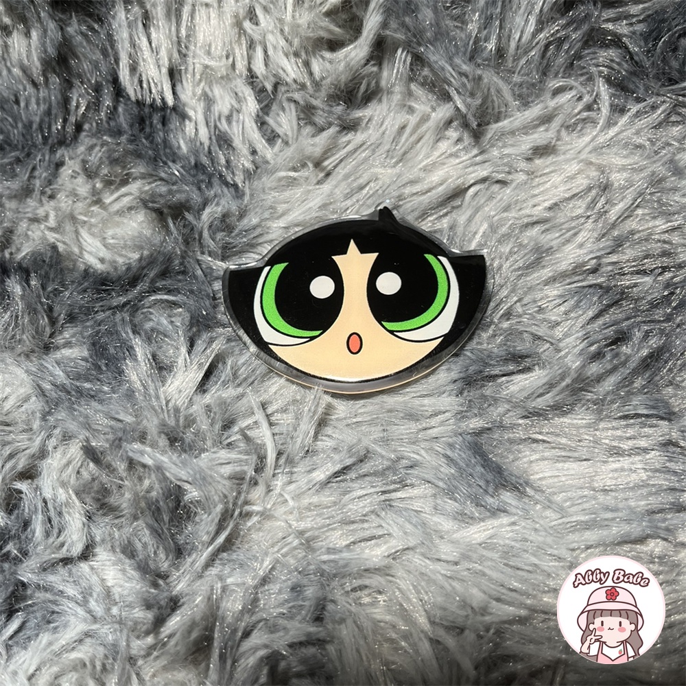 Giá Đỡ Điện Thoại Họa Tiết Powerpuff Girls Nhiều Màu Sắc Cho IP Android