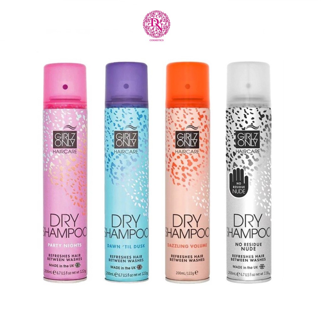 Dầu gội khô Girlz Only Dry Shampoo 200ml