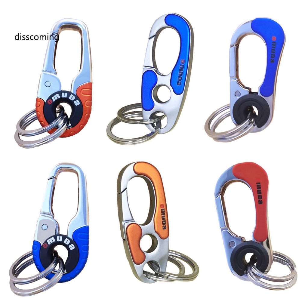 Áo Thun SL SL SL SL SL SL SL| Móc Chìa Khóa Bằng Kim Loại Có Vòng Nhẫn Chống Thất Lạc Cho Các Hoạt Động Ngoài Trời