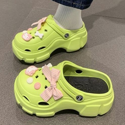 Dép crocs bánh mì ICCLEK 32zDDX072621 thoải mái cho nữ