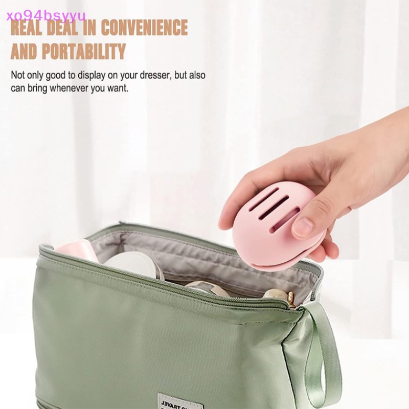 BEAUTY BLENDER Hộp Đựng Mút Trang Điểm Xo94Bsyu Bằng Silicon Thân Thiện Với Môi Trường Nhiều Lỗ Tiện Dụng