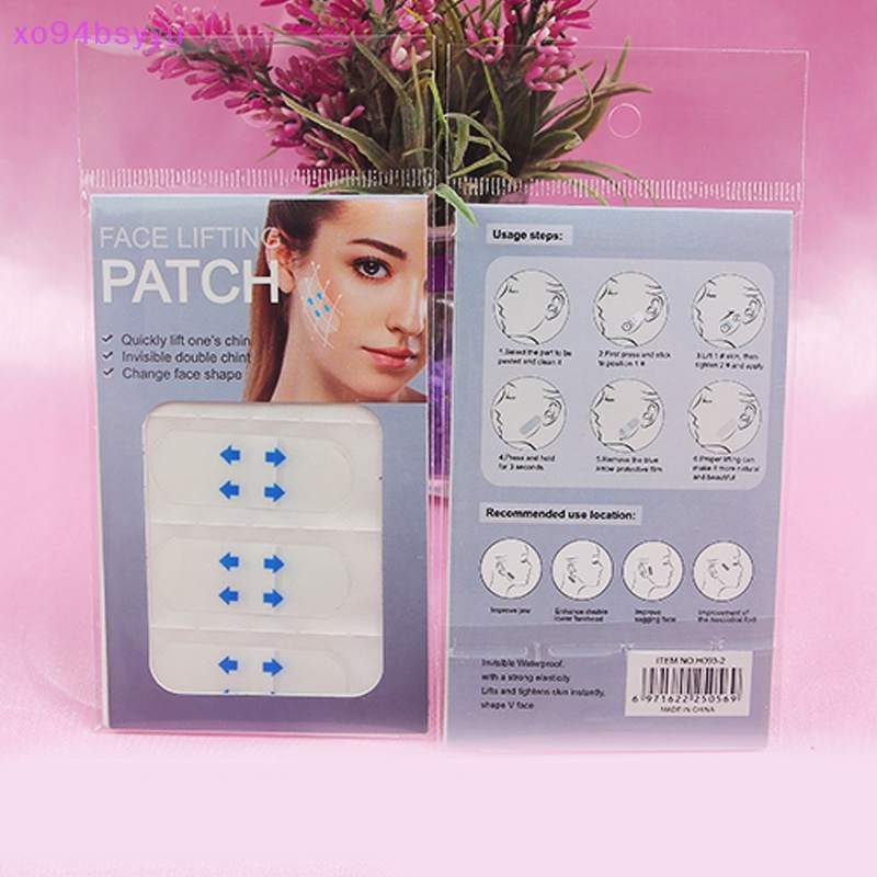 Set 12 / 3 Tấm 12 Miếng Dán Làm Săn Chắc Da Mặt Không Thấm Nước xo94bsyyu