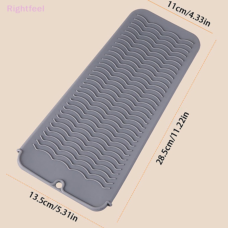 1 Tấm Silicon Bọc Máy Uốn Tóc Chống Trượt Cách Nhiệt Tiện Dụng