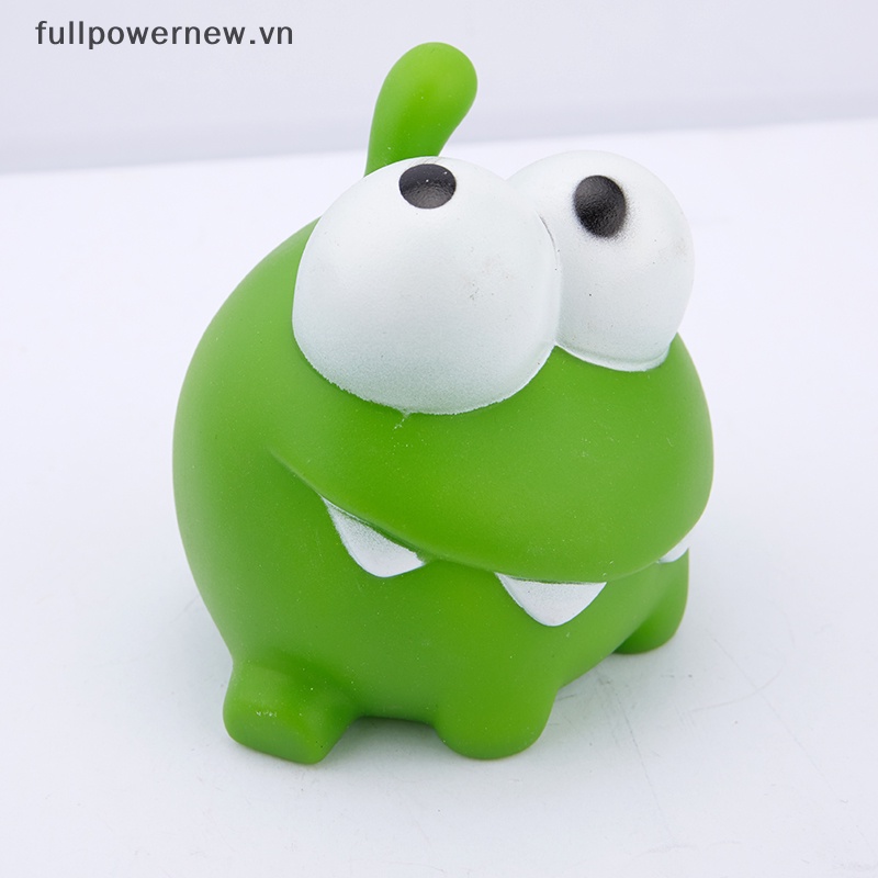 Fullpowernew Búp Bê Đồ Chơi Hình Ếch Cao Su om nom candy Quái Vật Có Dây Thừng vn