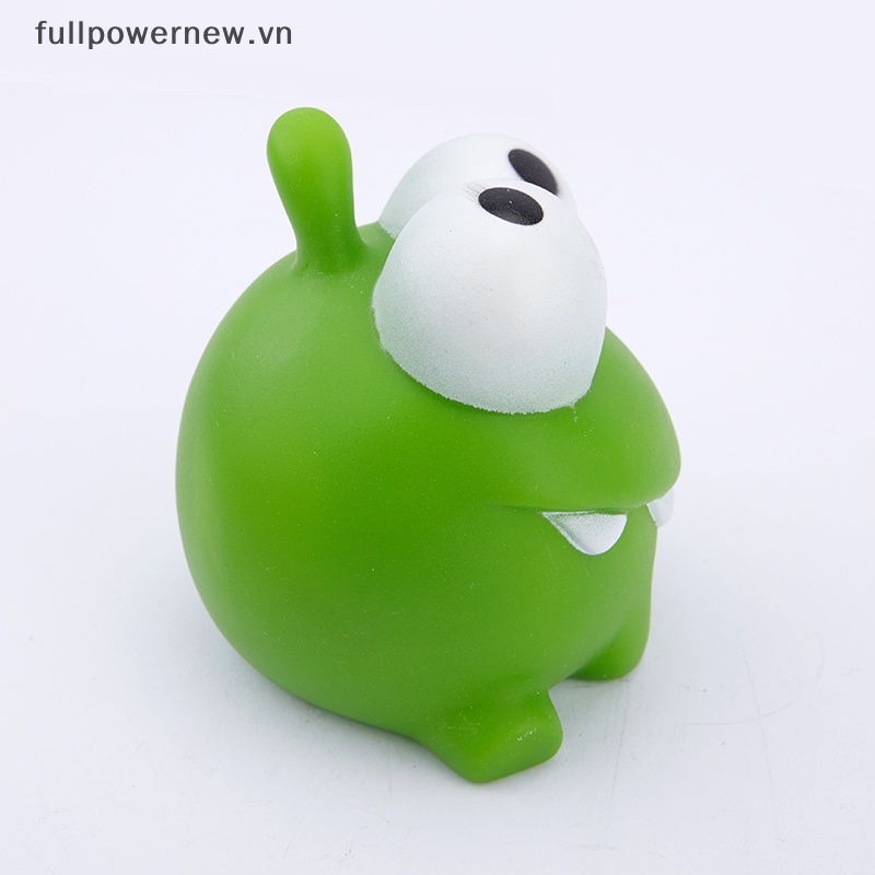 Fullpowernew Búp Bê Đồ Chơi Hình Ếch Cao Su om nom candy Quái Vật Có Dây Thừng vn