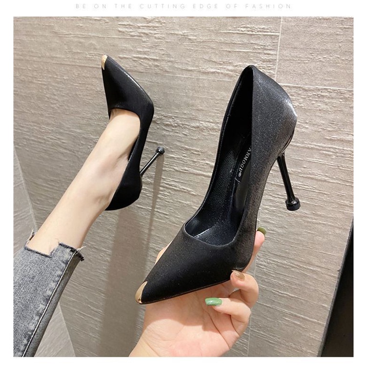 Giày Cao Gót Mũi Nhọn Thiết Kế Mới Cao Cấp Thời Trang Dành Cho Nữ