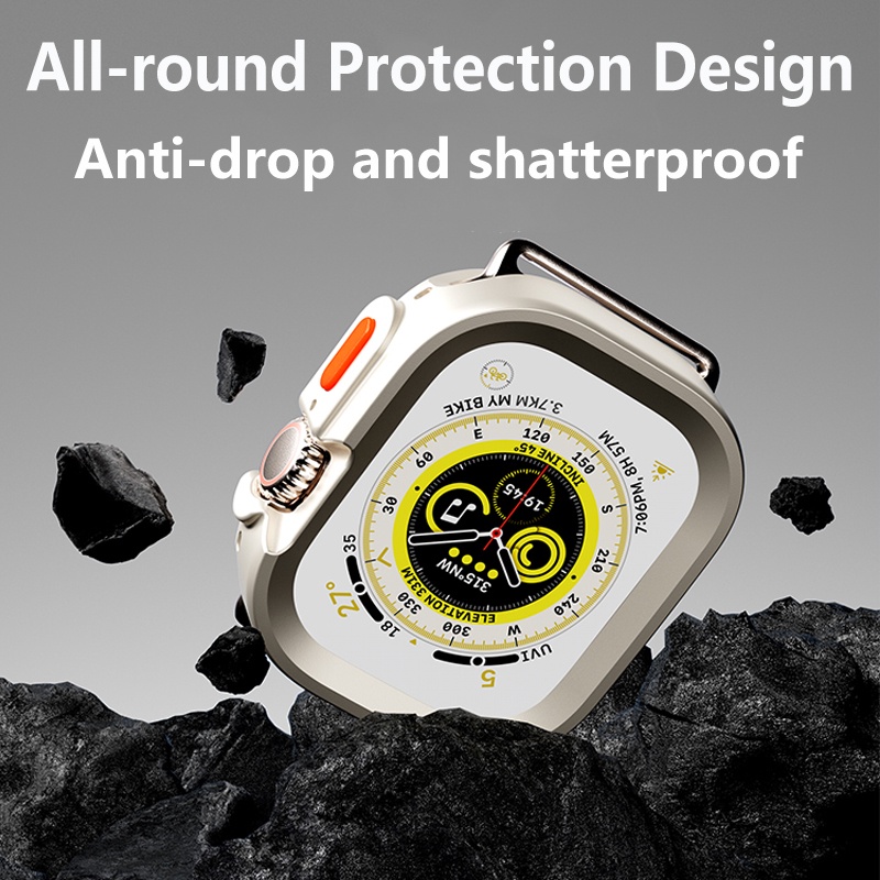 Ốp Bảo Vệ Bằng TPU Mềm Dành Cho Đồng Hồ Thông Minh Apple Watch 45mm 41mm 44mm 40mm iWatch Series 8 7 6 5 4 SE