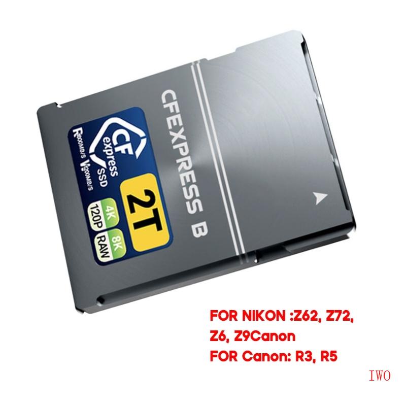 Thẻ Nhớ IWO CFexpress B Sang SSD Type B Cho Z6- Z7 Z9