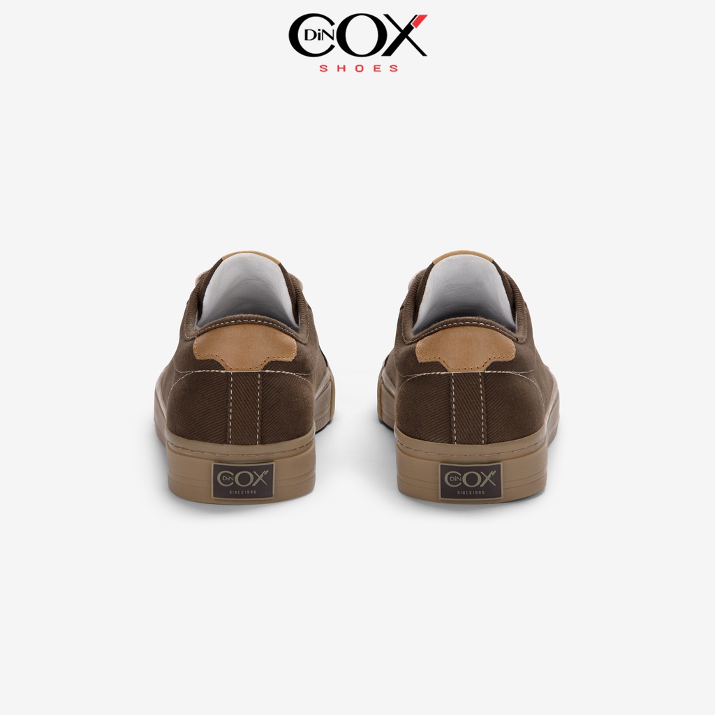 Giày Sneaker Vải Canvas Nam Nữ E12 Kakao Dincox