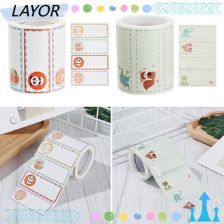 Bộ 300 Nhãn Dán Đánh Dấu Trang Trí Hình Động Vật Hoạt Hình Dễ Thương