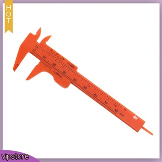 Thước Cặp Mini Bỏ Túi Bằng Nhựa 0-80mm Tiện Dụng