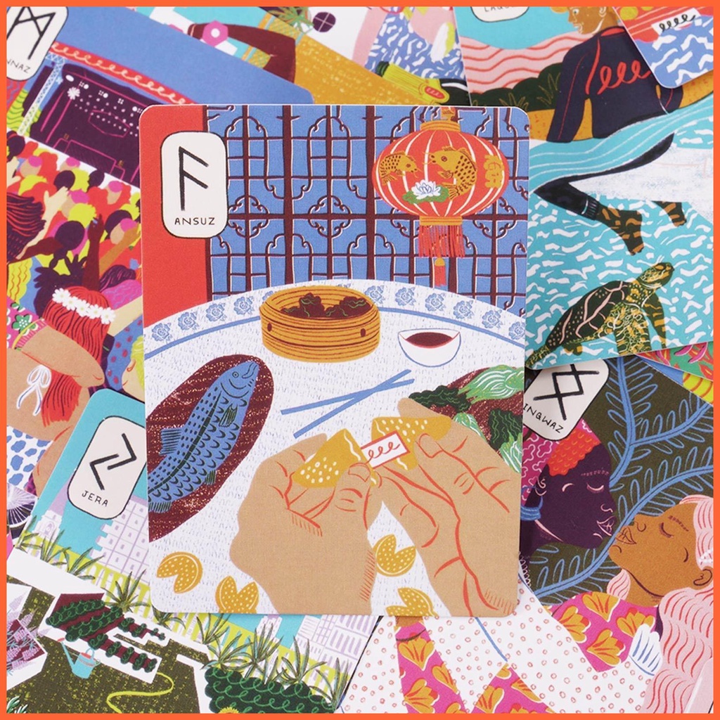 Bộ Bài Tarot Phiên Bản Tiếng Anh Huyền Bí