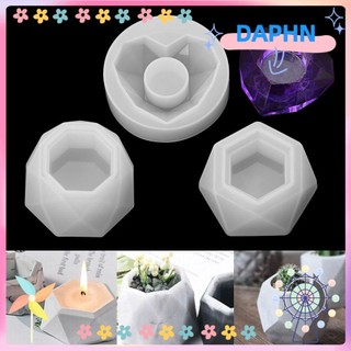 Daphne Khuôn Silicon Làm Chậu Cây Mọng Nước Hình Lục Giác DIY