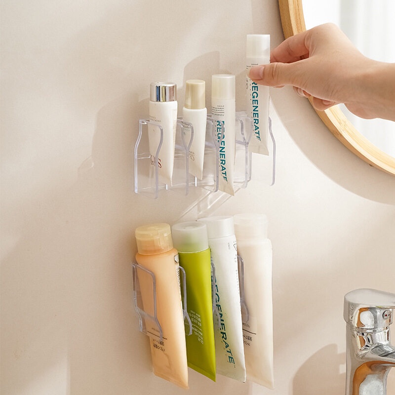 Giá Đỡ Kem Rửa Mặt Nhiều Ngăn Sức Chứa Lớn Sắp Xếp Gọn Gàng Cho Nhà Tắm